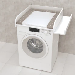 Polini Cambiador Infantil Para Lavadora Con Compartimento Blanco -Bebé Muebles Tienda polini cambiador infantil para lavadora con compartimento blanco a409176 3