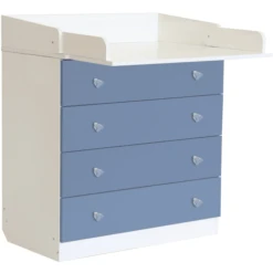 Polini Kids Cambiador Para Bebés Simple 1580 Blanco-azul -Bebé Muebles Tienda polini kids cambiador para bebes simple 1580 blanco azul a265055 3