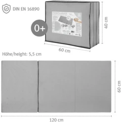 Roba Colchón Para Cuna De Viaje Caja Fuerte De Aire Para Dormir, 60x120 Cm -Bebé Muebles Tienda roba colchon para cuna de viaje caja fuerte de aire para dormir 60x120 cm a304722 3