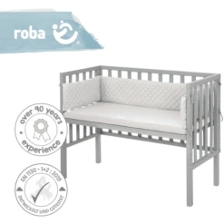 Roba Cuna Colecho 2in1 Taupe Style Gris -Bebé Muebles Tienda roba cuna colecho 2in1 taupe style gris a308684 2