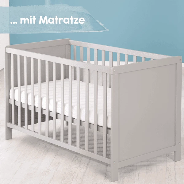 Roba Cuna Colecho Taupe 60 X 120 Cm Con Colchón 7 Roba Cuna Colecho Taupe 60 X 120 Cm Con Colchón - Imagen 5