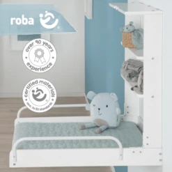 Roba Estantería Cambiante De Pared Con Cambiador Incluido Style Frosty Green Stars -Bebé Muebles Tienda roba estanteria cambiante de pared con cambiador incluido style frosty green stars a315540 2