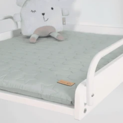 Roba Estantería Cambiante De Pared Con Cambiador Incluido Style Frosty Green Stars -Bebé Muebles Tienda roba estanteria cambiante de pared con cambiador incluido style frosty green stars a315540 4