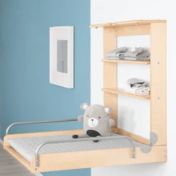 Roba Estantería Cambiante De Pared Incl. Cambiador Style Estrellas Gris Plata -Bebé Muebles Tienda roba estanteria cambiante de pared incl cambiador style estrellas gris plata a315578 2