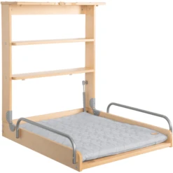 Roba Estantería Cambiante De Pared Incl. Cambiador Style Estrellas Gris Plata -Bebé Muebles Tienda roba estanteria cambiante de pared incl cambiador style estrellas gris plata a315578 4