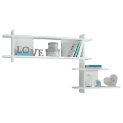 Roba Estantería De Pared Juego De 3 Nordic Blanco -Bebé Muebles Tienda roba estanteria de pared juego de 3 nordic blanco a317216 2