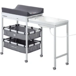 Roba Estrella De Rock Baño De Bebé Y Juego De Cambio De Pañales, Gris -Bebé Muebles Tienda roba estrella de rock bano de bebe y juego de cambio de panales gris a172931 3