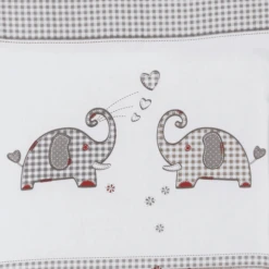 ROBA Nido Infantil Jumbotwins, Gris Blanco, Con Barra De Juegos -Bebé Muebles Tienda roba nido infantil jumbotwins gris blanco con barra de juegos a097648 2