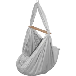 SCHMUSEWOLKE Cuna Colgante Baby Bio Gris Con Tipi Blanco -Bebé Muebles Tienda schmusewolke cuna colgante baby bio gris con tipi blanco a394076 2