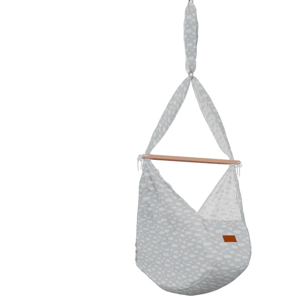 SCHMUSEWOLKE Cuna Colgante Clouds BabyBlue Con Abrazadera De Puerta Beige 5 SCHMUSEWOLKE Cuna Colgante Clouds BabyBlue Con Abrazadera De Puerta Beige - Imagen 3