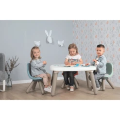 Smoby Silla Infantil, Azul Tormenta -Bebé Muebles Tienda smoby silla infantil azul tormenta a316426 2