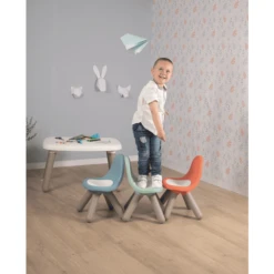 Smoby Silla Infantil, Azul Tormenta -Bebé Muebles Tienda smoby silla infantil azul tormenta a316426 3
