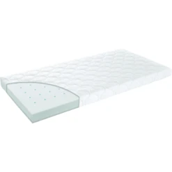 Träumeland TRÄUMELAND T014302 Colchón Infantil "Arcoíris" 70 X 140cm