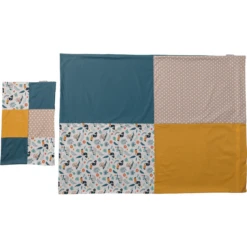 Ullenboom Juego De Cama 100x135 Cm Y Funda De Almohada 40x60 Cm - Jungla