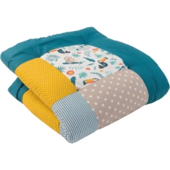 Ullenboom Manta De Gateo Y Cojín Para Corralito Jungle 80 X 80 Cm -Bebé Muebles Tienda ullenboom manta de gateo y cojin para corralito jungle 80 x 80 cm a365349 3