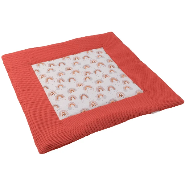 Ullenboom Manta De Gatera Con Motivo De Piqué Oxidado Arco Iris 100x100 Cm 5 Ullenboom Manta De Gatera Con Motivo De Piqué Oxidado Arco Iris 100x100 Cm - Imagen 3