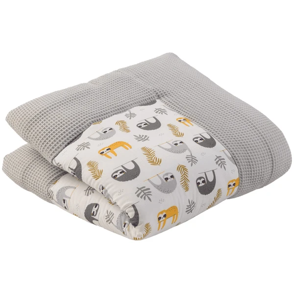 Ullenboom Manta De Gatera Waffle Pique Motif Gris Perezoso 100x100 Cm 4 Ullenboom Manta De Gatera Waffle Pique Motif Gris Perezoso 100x100 Cm - Imagen 2