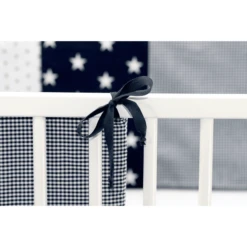 Ullenboom Nido Protector Cuna 140x70 Cm Azul Claro Gris Claro (420 Cm Contorno) 9 Ullenboom Nido Protector Cuna 140x70 Cm Azul Claro Gris Claro (420 Cm Contorno) -Bebé Muebles Tienda ullenboom nido protector cuna 140x70 cm azul claro gris claro 420 cm contorno a268842 2