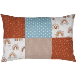 Ullenboom Patchwork Funda De Almohada 40 X 60 Cm Arco Iris
