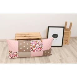 Ullenboom Patchwork Funda De Cojín 40 X 80 Cm Sand Ardilla -Bebé Muebles Tienda ullenboom patchwork funda de cojin 40 x 80 cm sand ardilla a279577 3
