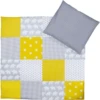 Ullenboom Set De Ropa De Cama De Bebé Elephant Yellow 80 X 80 Cm + 35 X 40 Cm -Bebé Muebles Tienda ullenboom set de ropa de cama de bebe elephant yellow 80 x 80 cm 35 x 40 cm a267397